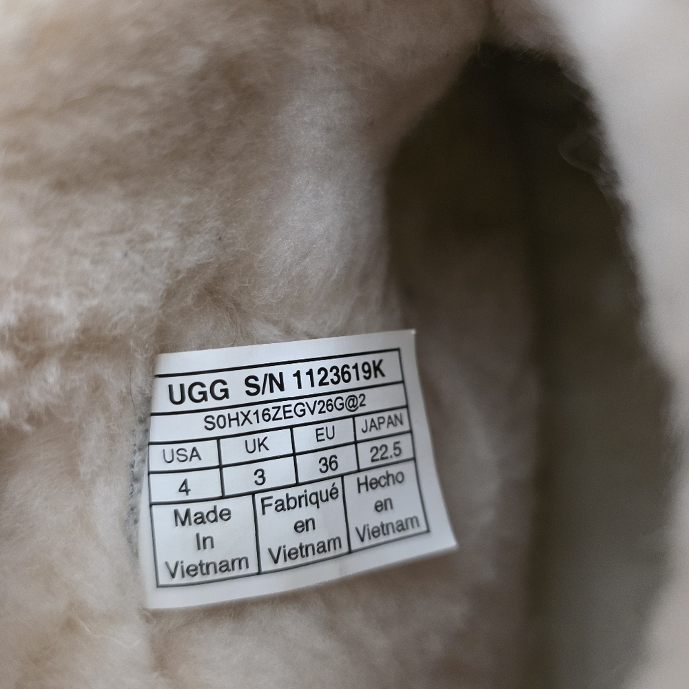 UGG Cream Faux Fur Boots - Picture 5 of 6